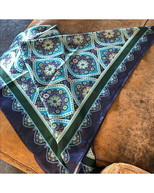 Emma Wallace Green Romani Scarf
