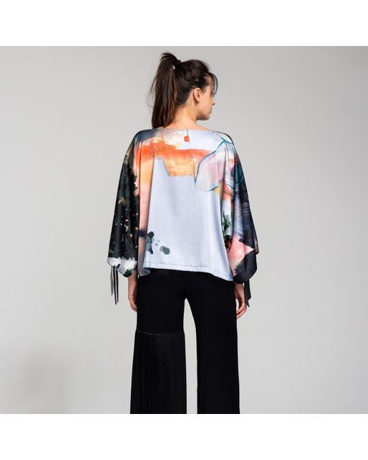 ARTISTA Blue Forest Blouse