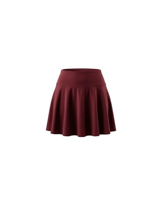 Be Athletica Red Be One Eighty Skort