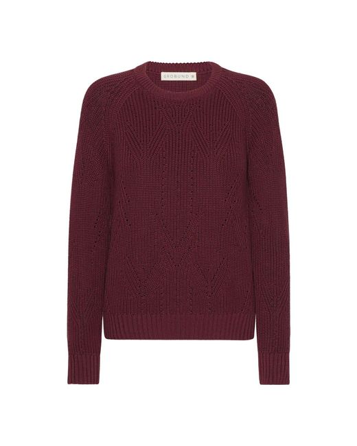 GROBUND Purple The Organic Knit Filuca