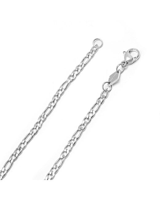 Nialaya Metallic Figaro Chain for men
