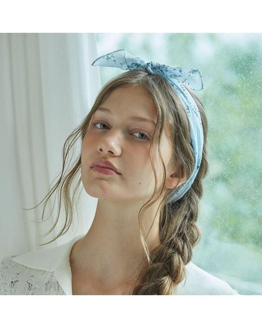 Ana Maison Blue Bonita Memoria Handkerchief