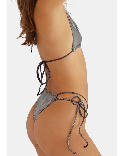 Minimale Animale Black Vision Bikini Top