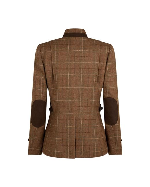 Really Wild Clothing Brown Balmoral Tweed Country Jacket