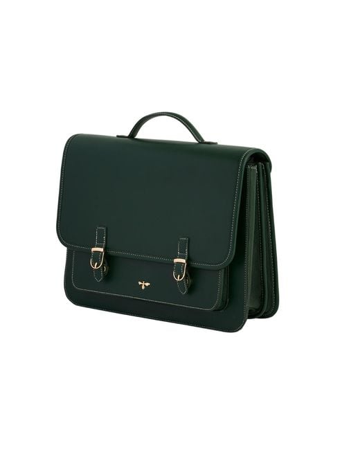 Fable England Green Satchel Backpack Large
