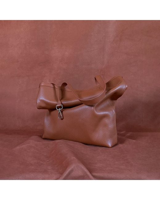 godi. Brown The Ivy Handmade Everyday Tote Bag