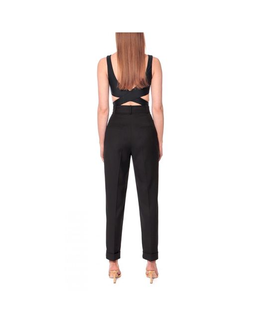 AGGI by HALEWSKI Black Nola Matte Bodysuit