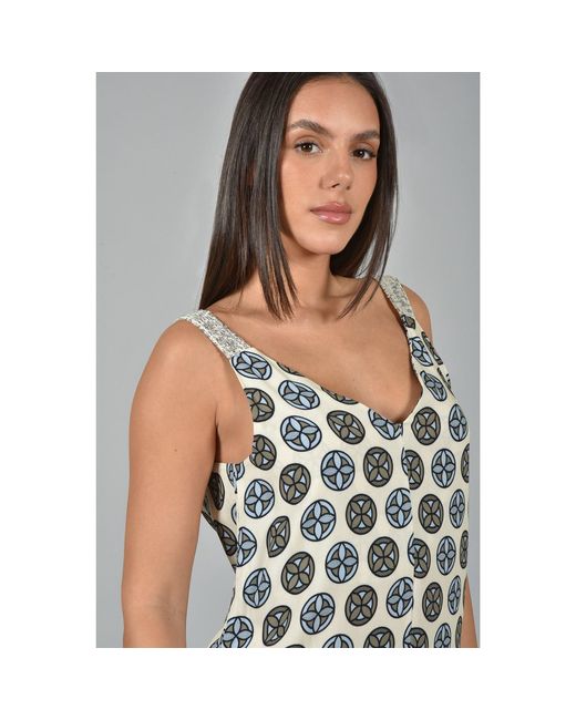 ELOI Multicolor Gresson Geometric Mini Jumpsuit