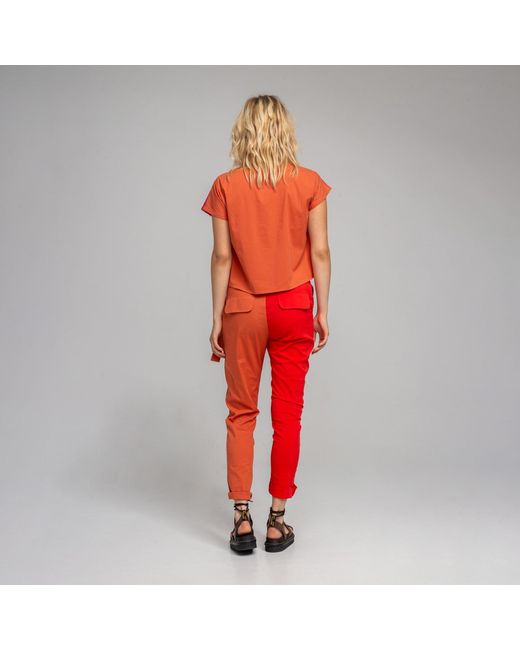 ARTISTA Red Mona Run Pants
