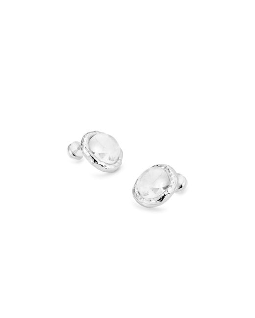 Retro Chic Metallic Aeolian Whispers Earrings