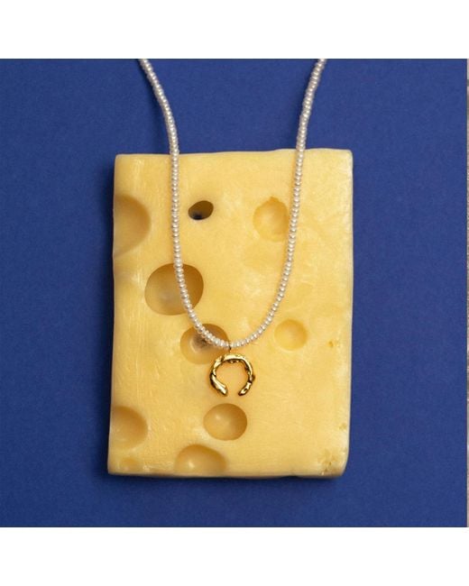 EVA REMENYI White Talisman Fortune Pearl Necklace
