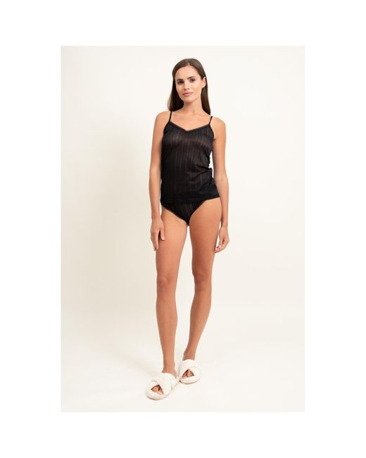 Oh!Zuza Black Underwear Set