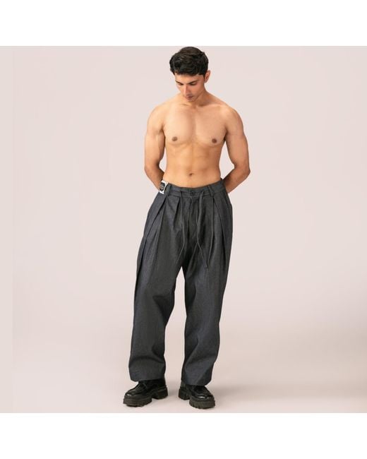 Collected Xx Gray Samurai Shalwar Pants
