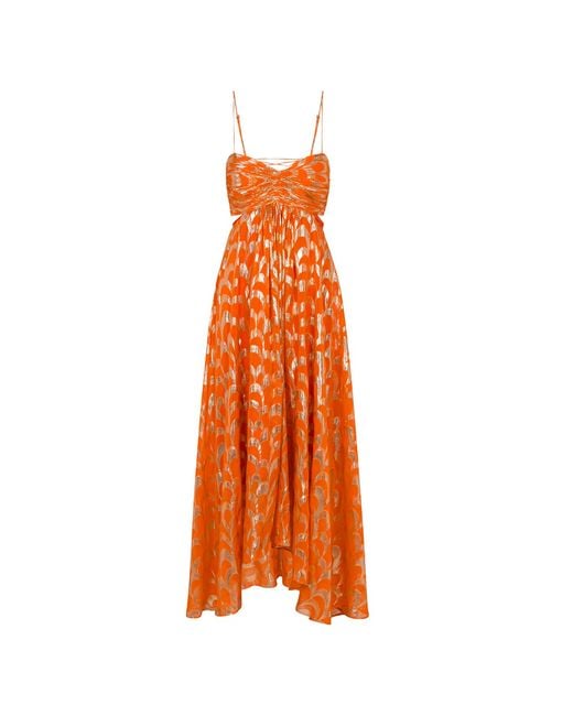 Delfi Collective Orange Adele Dress
