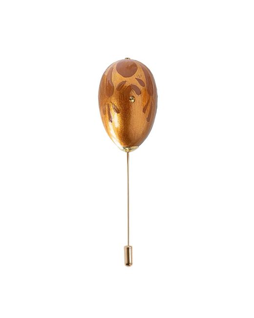 Saule Label White Nova Lapel Pin