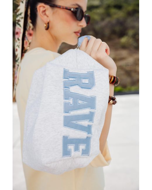 Rave on Trend Gray Rave Pouch