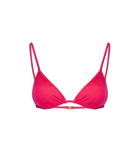 Cherina Beachwear Llc Pink Lily Bikini Top