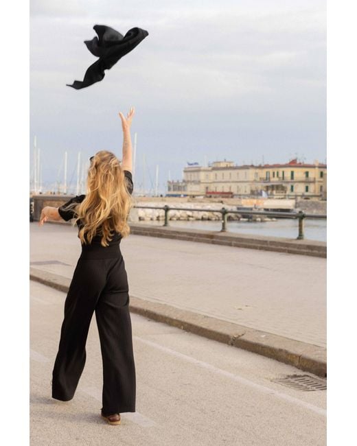 SALANIDA Blue Vera Ribbed Pants