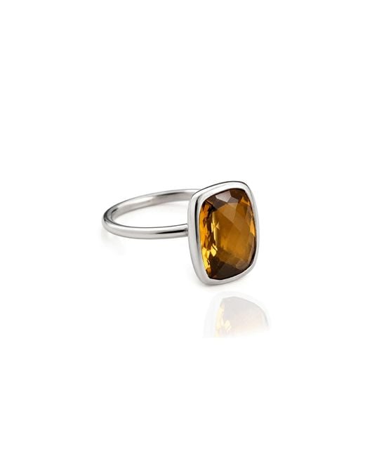 The Jewellery Store London Metallic Desert Sunrise Quartz Ring