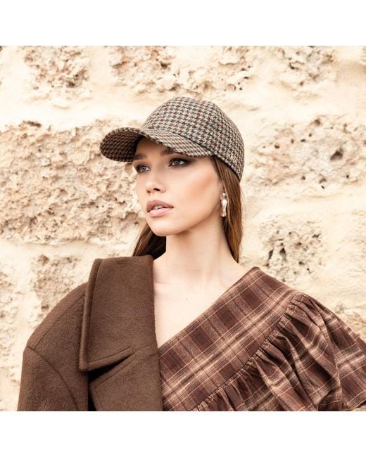 DORIA 1905 Brown Baseball Cap for men