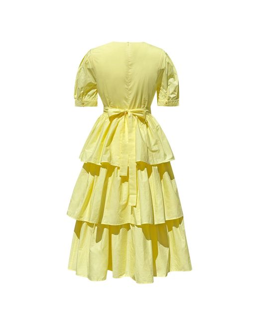 Madeleine Simon Studio Yellow The Fibonacci Dress