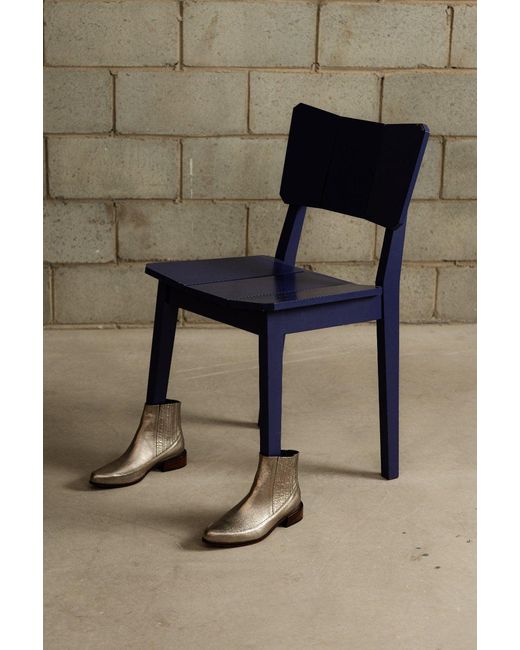 Mafalda Metallic Cordelia Ankle Boots