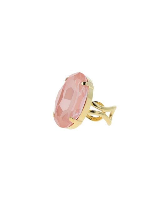 Otazu Pink Eva Oval Ring Flamingo