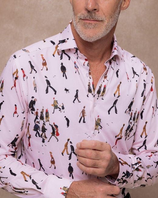 Blake Mill Pink Lowry: Going To Work Shirt for men
