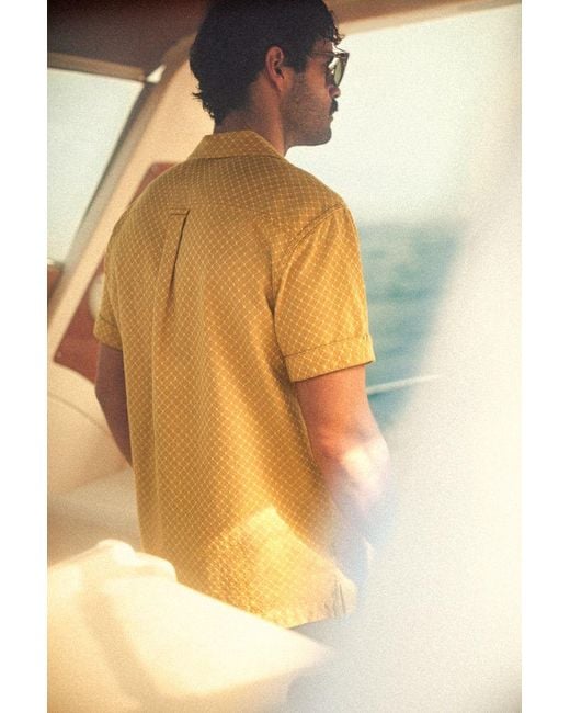 &SONS Trading Co Yellow Vista Shirt for men