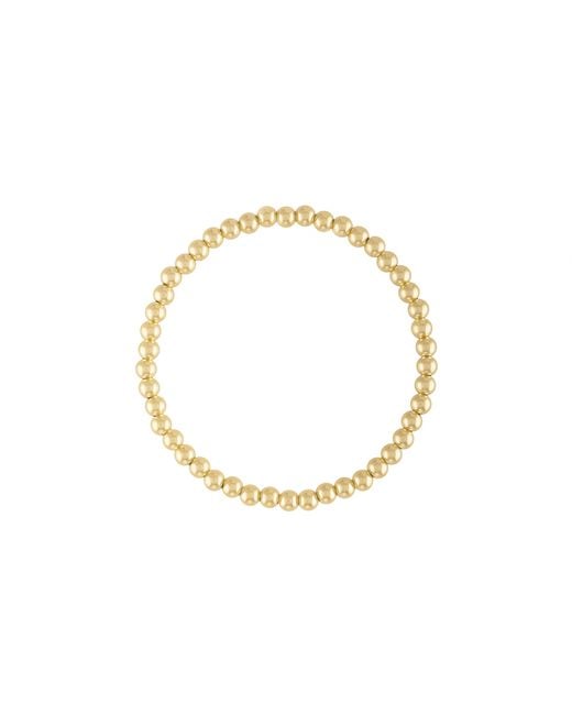 Olivia Le Metallic 4Mm Bubble Bead Bracelet