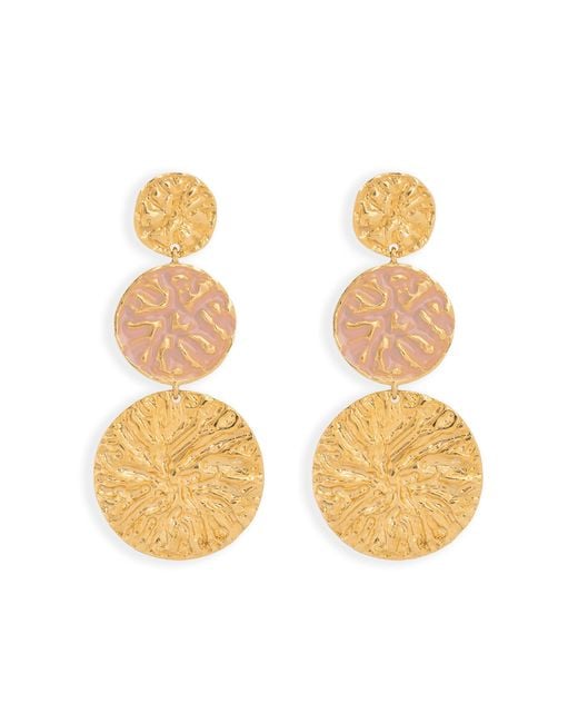 Lavani Jewels Metallic Geyser Earrings