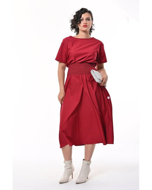 Frock Tales Red Orchis Dress