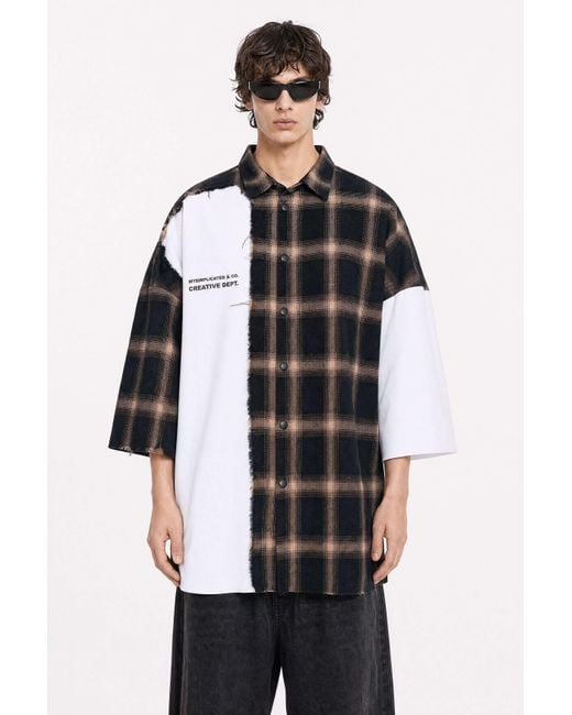 mysimplicated Black Atelier Division Overshirt for men