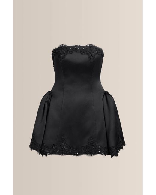 Scarlett Gasque Black Phantom Mini Dress