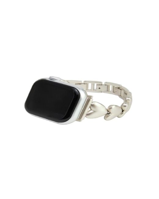Saachi Black Heart Chain Apple Watch Band