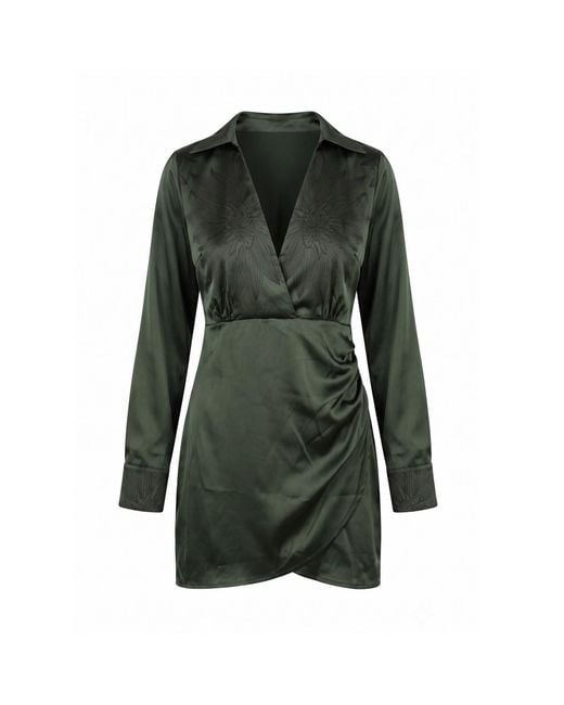 Celeste Mendis Green Nymphea Dress