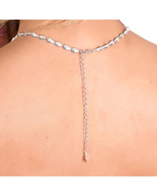 Lucy Quartermaine White One Strand Necklace