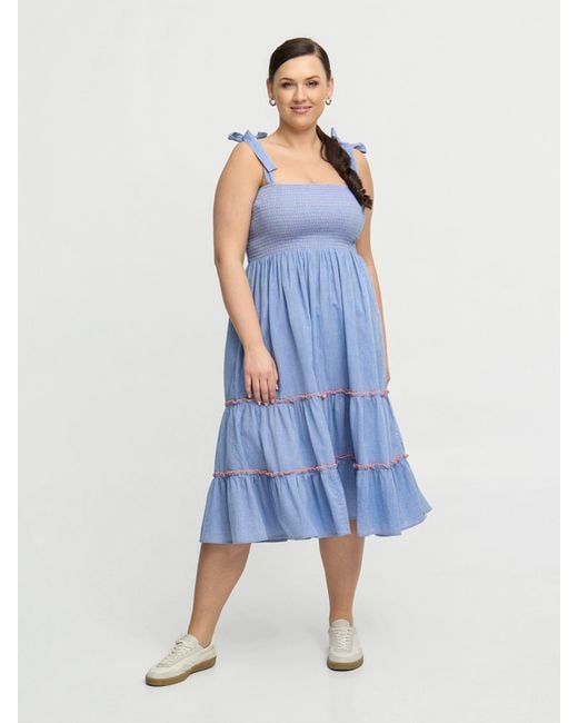 Zoe Blue Mina Dress