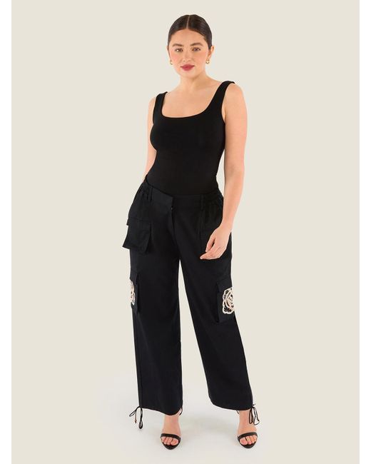 Transcend Black Riley Cargo Pants