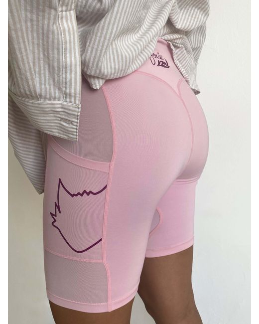 Foxies Pink Ultra-Comfy Eco Body Shorts With Built-In Undies, Zero Vpl & Flattering Coverage