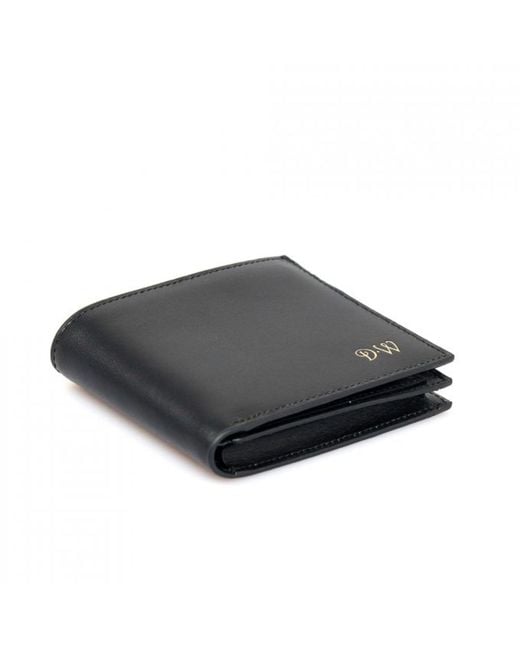 DAVID WEJ Black Billfold Wallet – for men