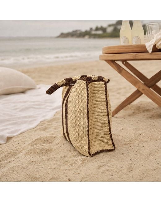 Jurgi Brand Natural Neutrals Riviera Stripe Bag –