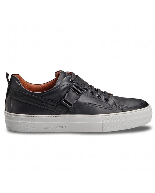 Kurt Lincoln Black Softi Trainers for men