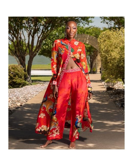 Ana Luisa Kyoto Inspired Wide Leg Pants