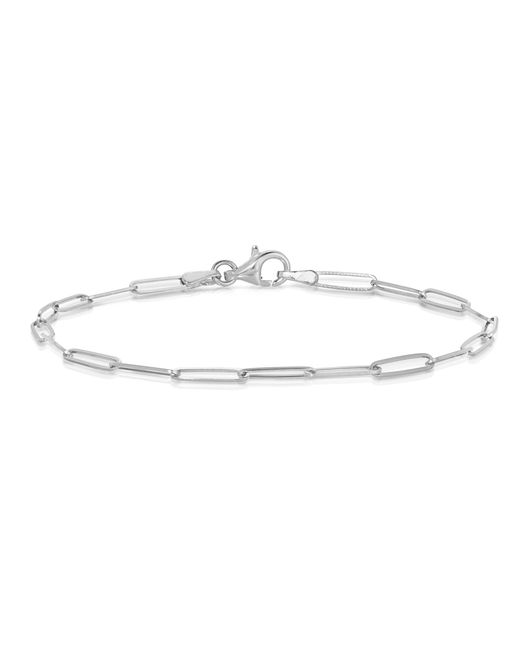 Maya Brenner Metallic Element Long Link Bracelet