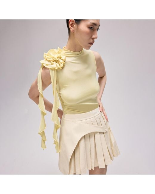 Herfetch Yellow Rosy Top-Butter