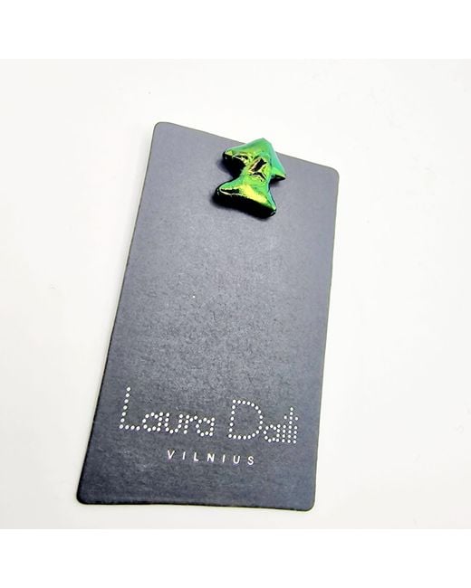 Laura Daili Glass Evergreen Pin