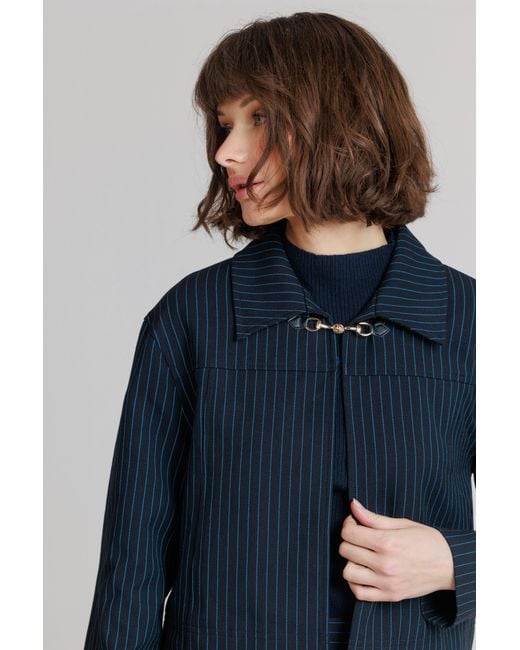 Lou&Up (Formerly Loup Clothing) Blue Pinstripe Jacket