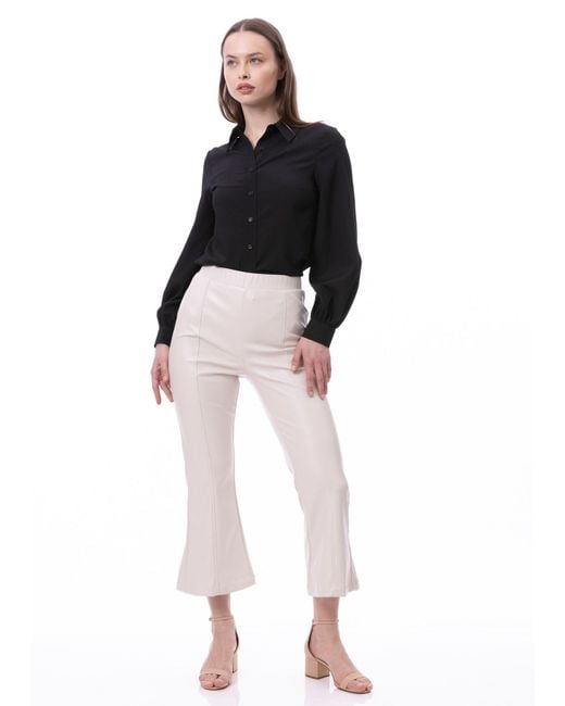 Carloslines Blue Button Down Long Sleeve Striped Satin Jacquard Shirt