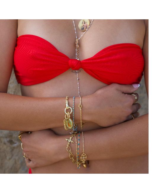 Alexie of Athens Metallic Laela Love & Light Charm Bracelet